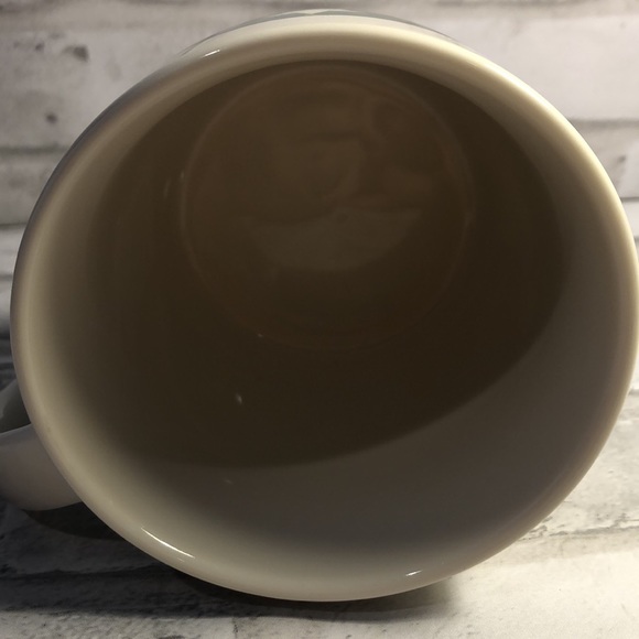 Classic 2017 white ceramic Starbucks coffee mug green siren mermaid logo 14 oz - Picture 3 of 6